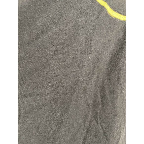 Classic Nirvana Smiley Face Black Short Sleeved T Shirt - Picture 9 of 9